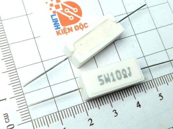 Điện trở sứ 5W 10R