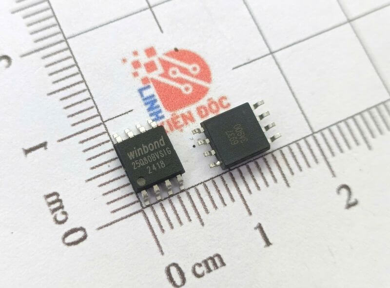 W25Q80BVSIG Winbond IC nhớ 8M-BIT SOP-8 - Ảnh 2