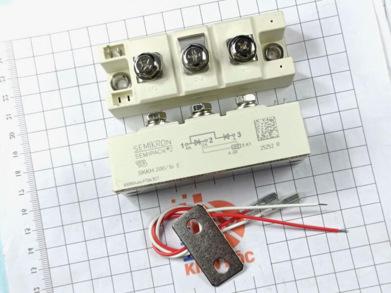 SKKH200/16E SKKH 200/16E Module Thyristor Semikron 200A 1600V