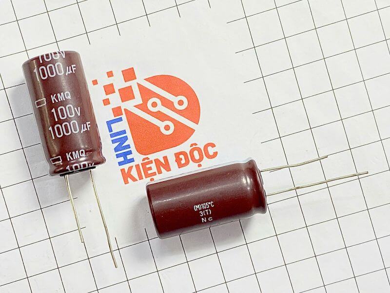 Tụ hóa KMQ 1000uF 100V 18x35mm_1 Tụ hóa KMQ 1000uF 100V 18x35mm