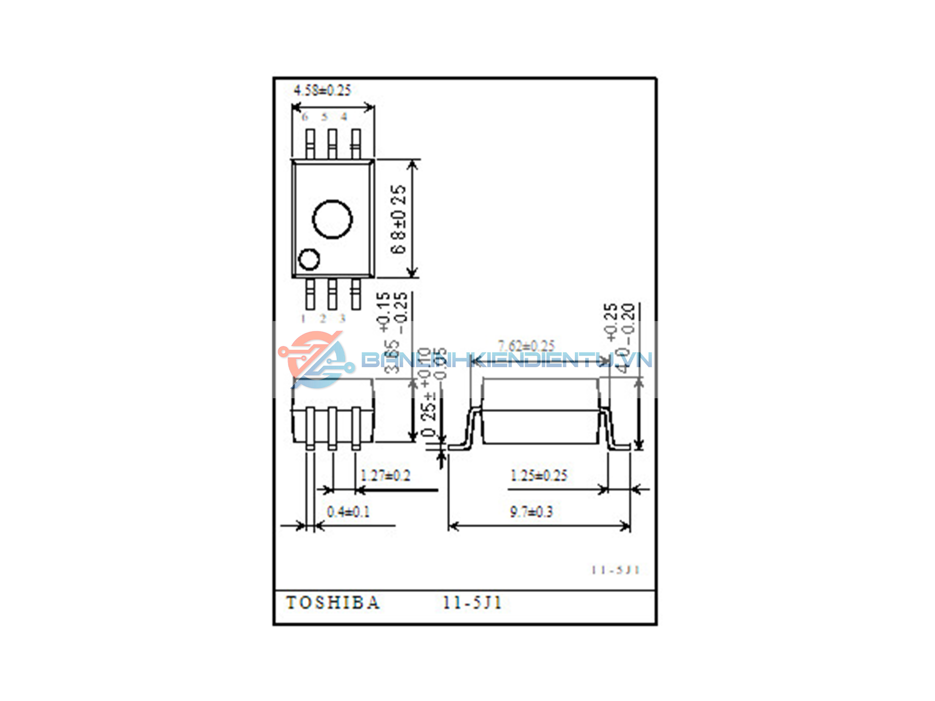 kích thước chân p700F