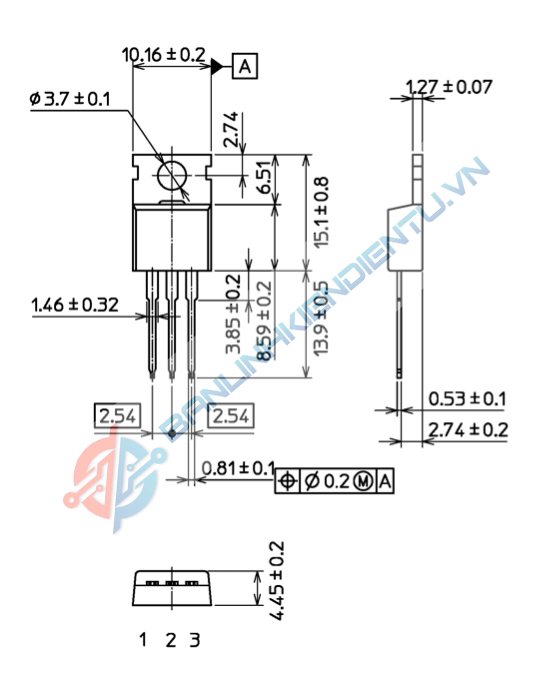 kích thước TK100E08N1