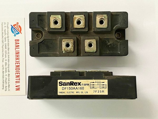 Df150aa160 Diode Cầu 3 Pha Sanrex 150a 1600v Tháo Máy 