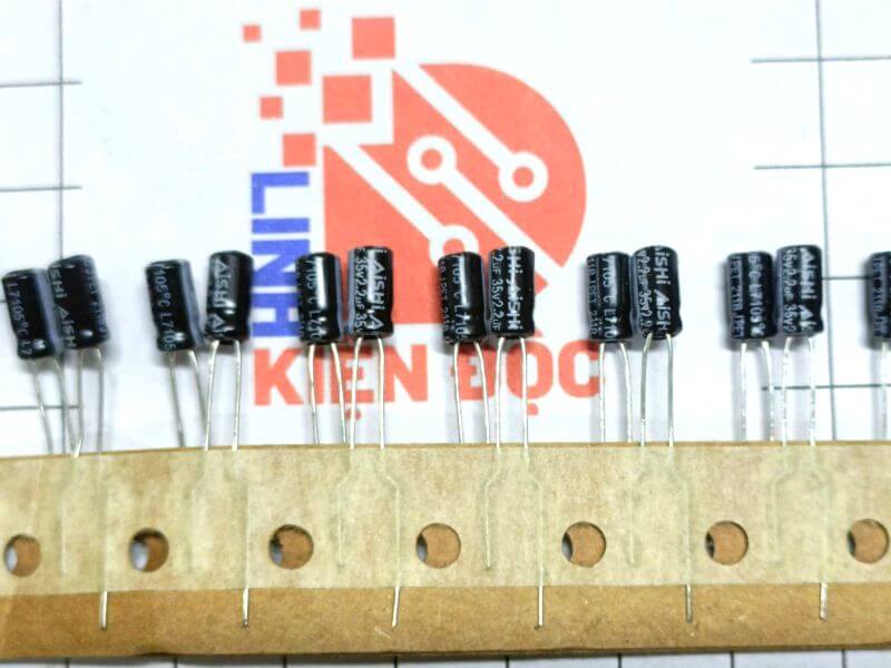 Tụ hóa 2.2uF 35V AiSHi 4x8mm