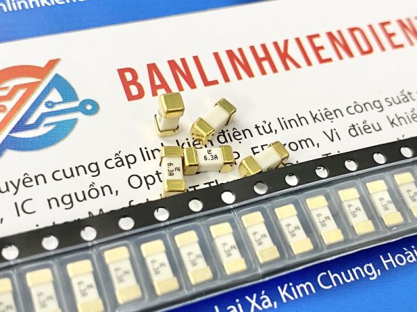 Cầu Chì Sứ SMD 6.3A 125V LF6.3A