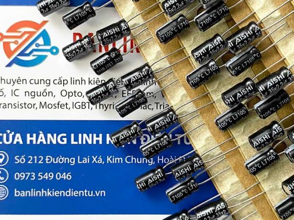 tụ hoá 2.2uf 35v AiSHi