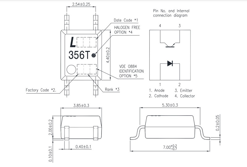 Kích thước Opto-356T