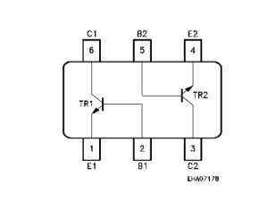 Sơ đồ Transistor kép 1C