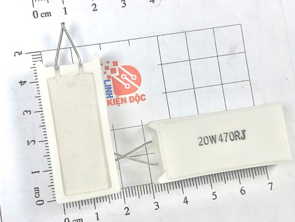 Điện trở sứ 20W 470R