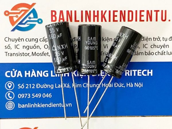 Tụ hóa 560uF 35V