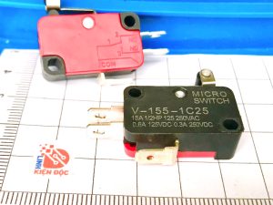 Công tắc hành trình OMRON V-155-1C25 15A 250V