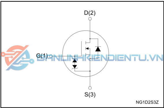cấu tạo trong STF12N50DM2