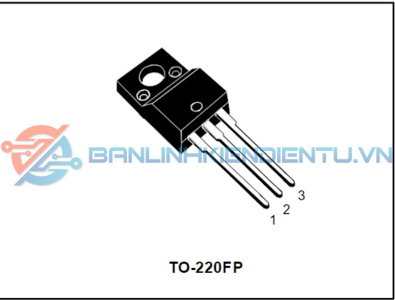 sơ đồ chân STF12N50DM2