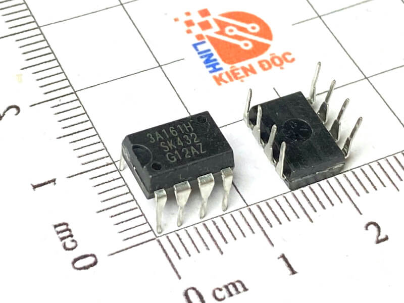 IC nguồn 3A161H chính hãng Sanken DIP-8 mới