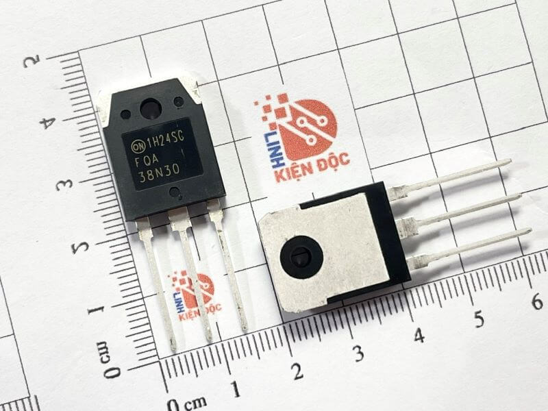 Mosfet FQA38N30 38N30 Kênh-N 38.4A 300V TO-3P hàng mới chính hãng ON - Ảnh 2