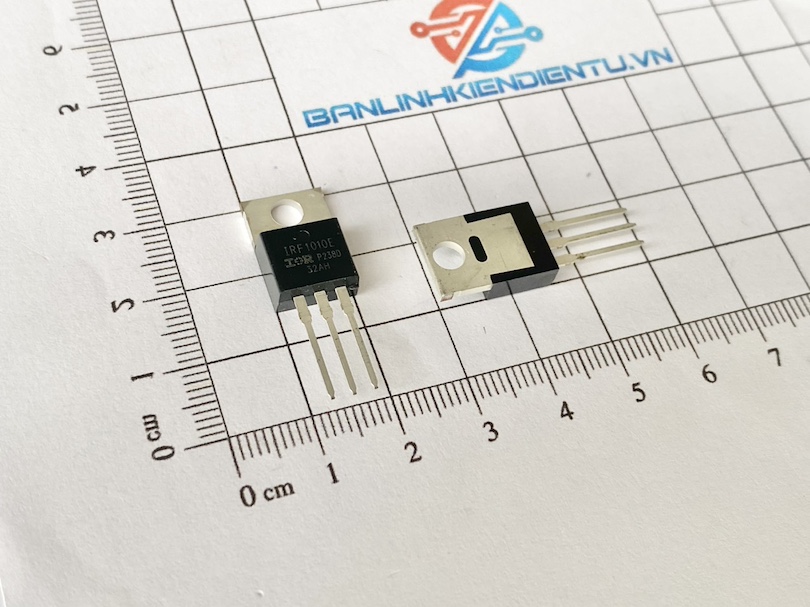 thumbnail image 2 of 10x IRF1010E IRFF1010EPBF TO-220 MOSFET – Original IR, New 2 of 3