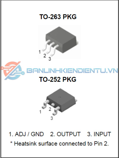 Sơ đồ chân LM1084