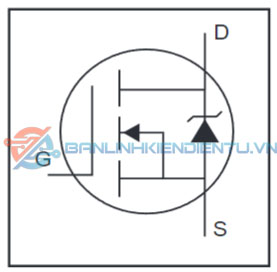 cấu tạo trong RU75N08S