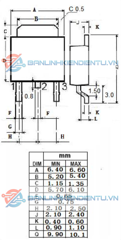 kích thước FR4104