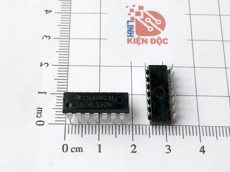 74LS90 IC SN74LS90N chính hãng Texas DIP-14