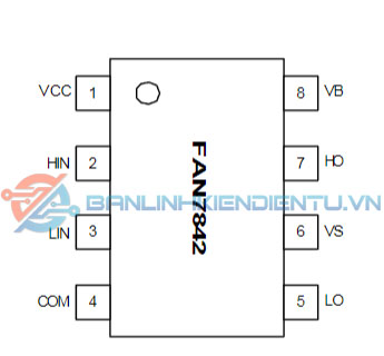 Sơ đồ chân FAN7842