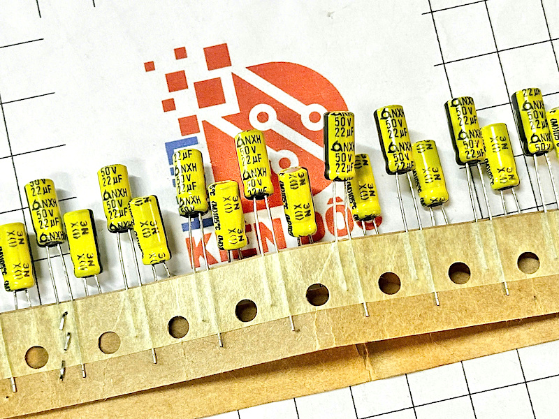 Tụ hóa Samyoung Hàn Quốc 22uF 50V kích thước 5x11mm_1