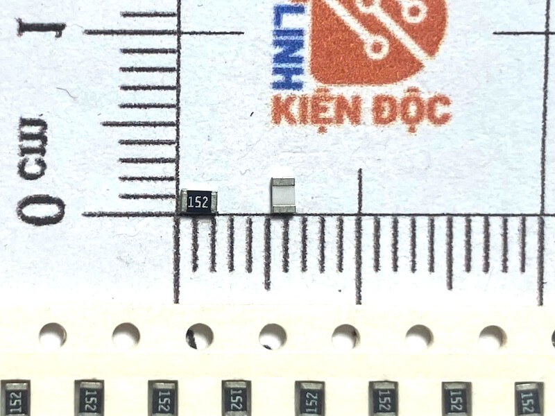Điện trở dán 0805 1.5K