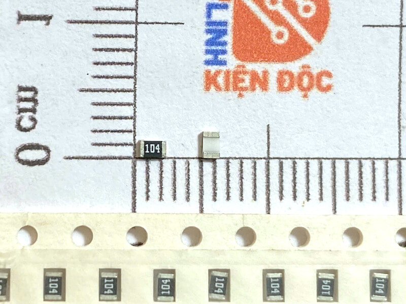 Điện trở dán 0805 100K
