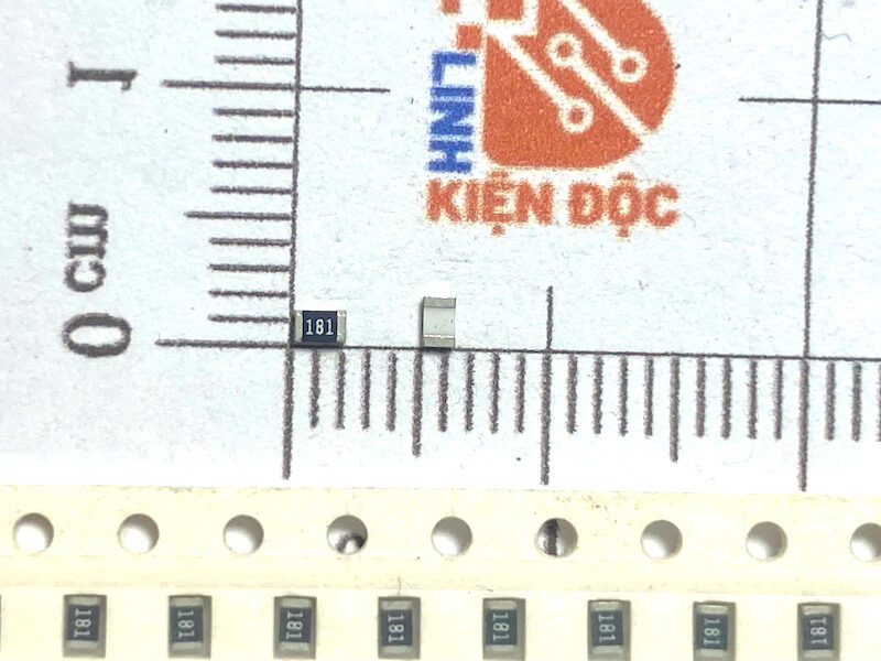 Điện trở dán 0805 180R