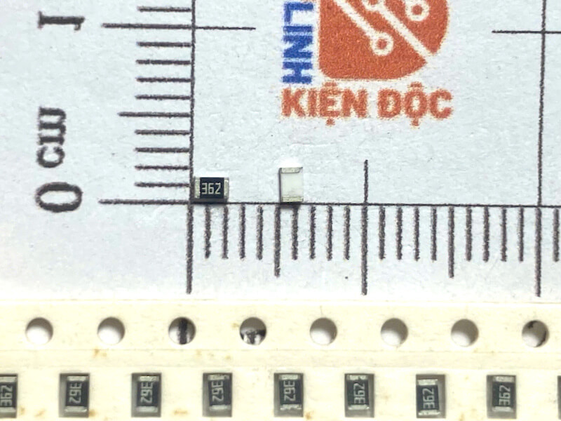 Điện trở dán 0805 3.6K