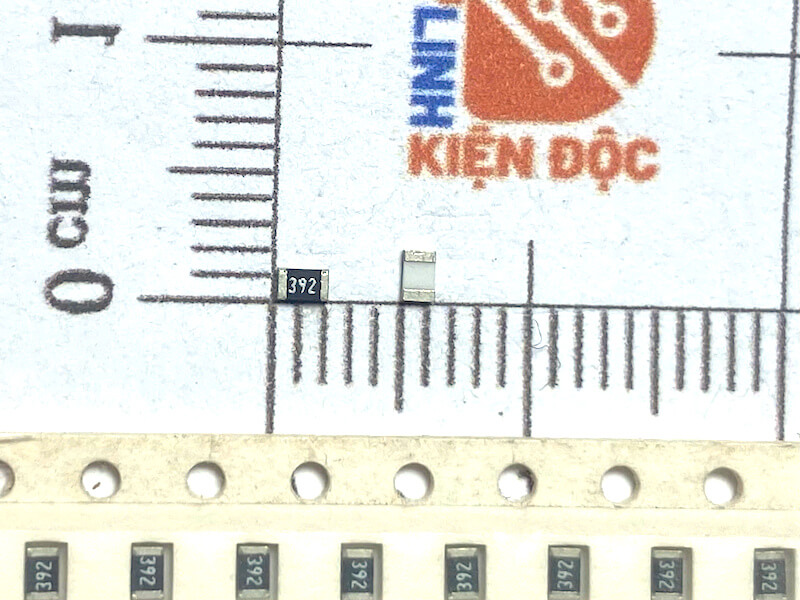 Điện trở dán 0805 3.9K