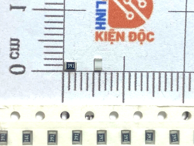 Điện trở dán 0805 390R