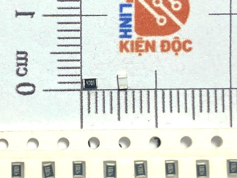Điện trở dán 0805 4.7K