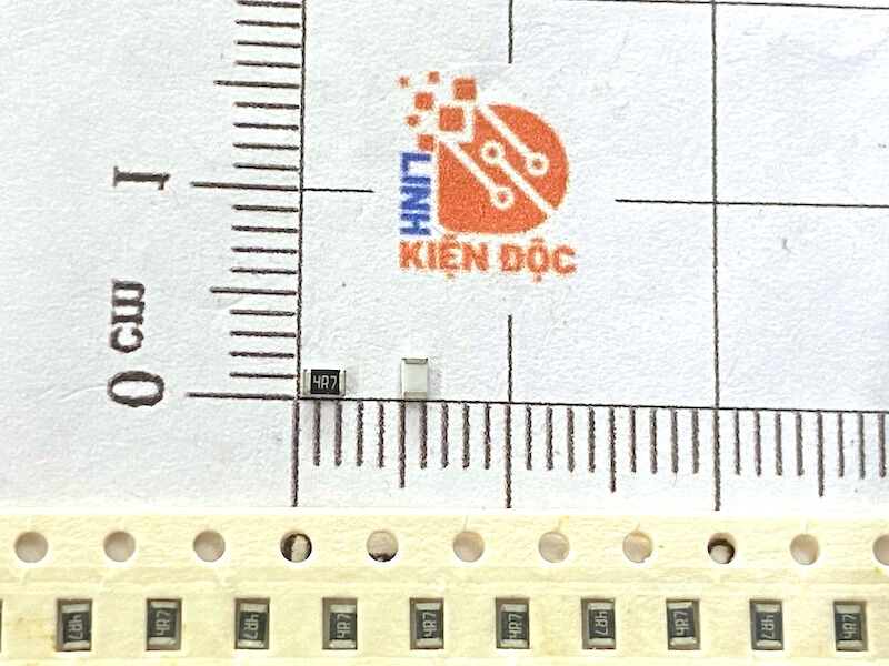 Điện trở dán 0805 4.7R