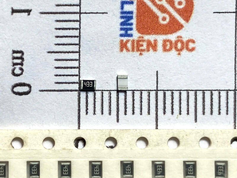 Điện trở dán 0805 43K