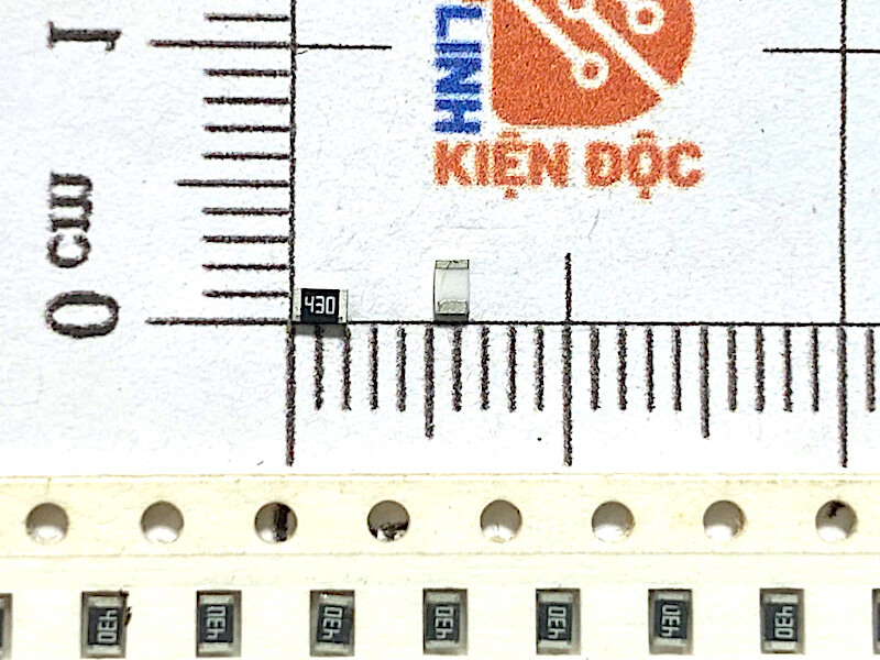 Điện trở dán 0805 43R