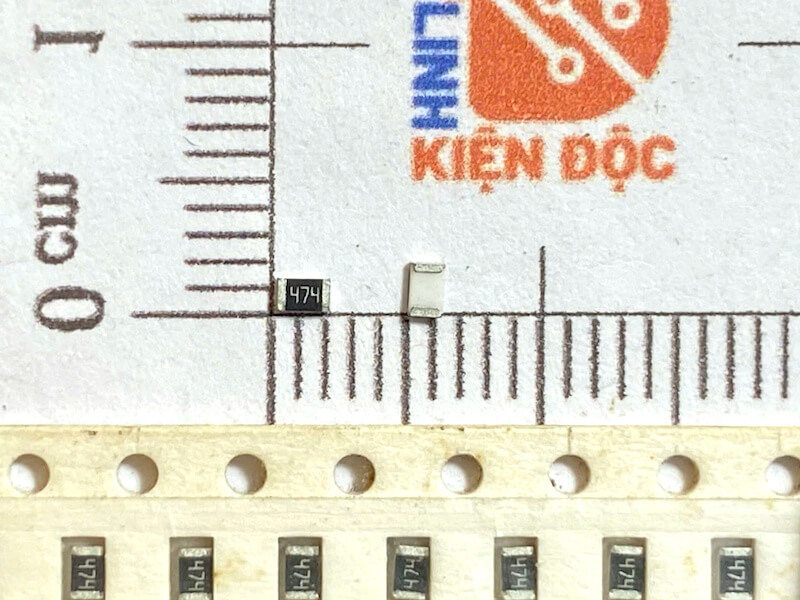 Điện trở dán 0805 470K