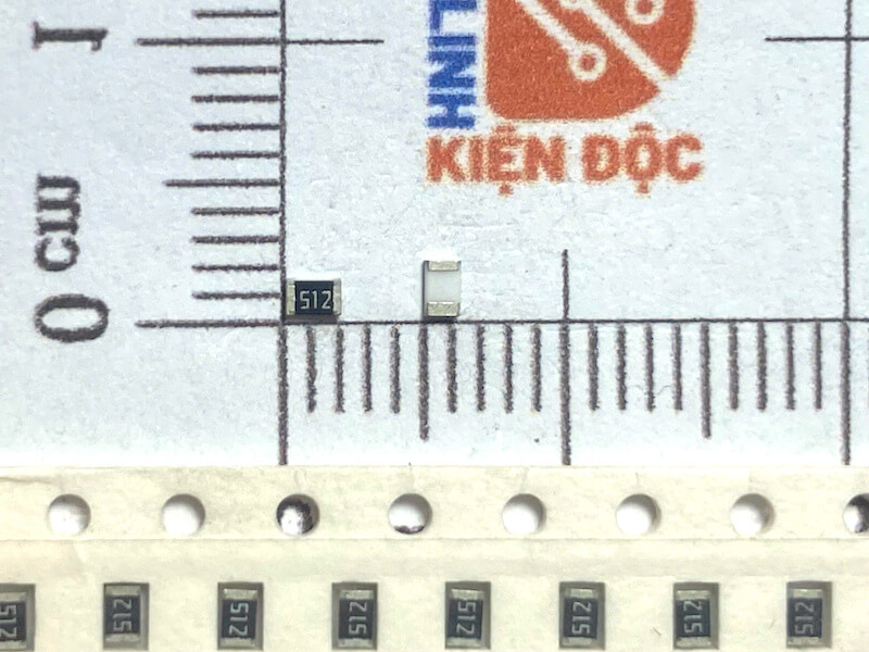 Điện trở dán 0805 5.1K