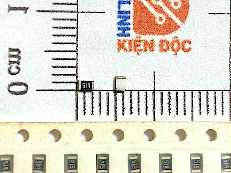 Điện trở dán 0805 510K