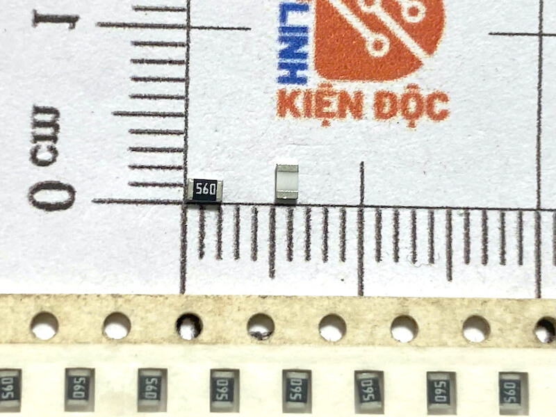 Điện trở dán 0805 56R