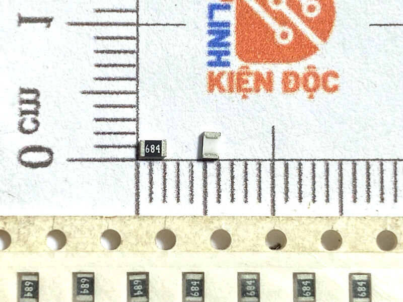 Điện trở dán 0805 680K