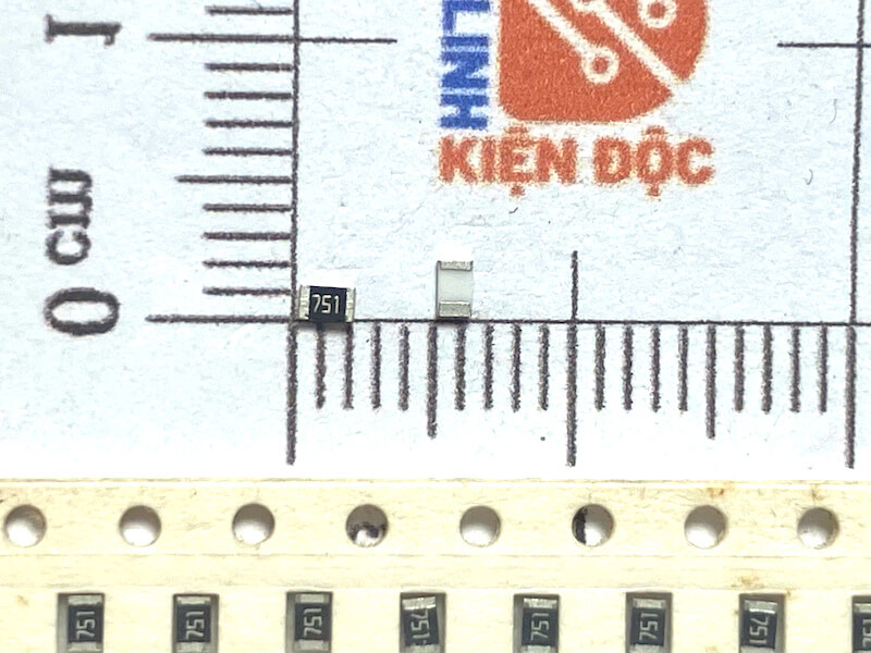 Điện trở dán 0805 750R