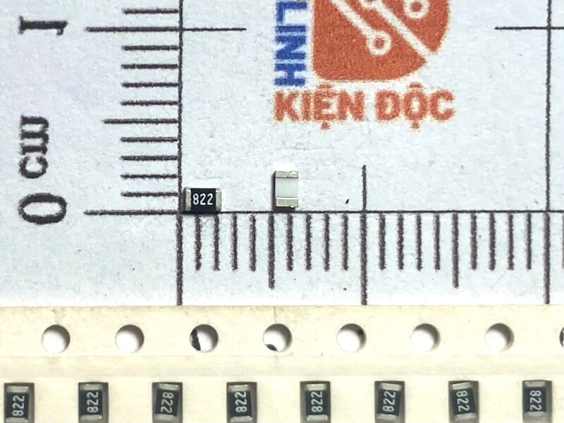 Điện trở dán 0805 8.2K
