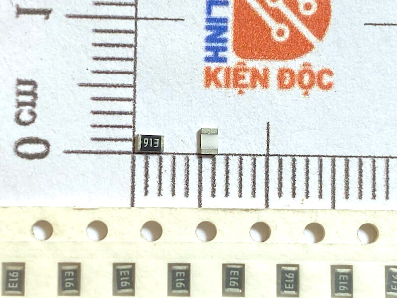 Điện trở dán 0805 91K