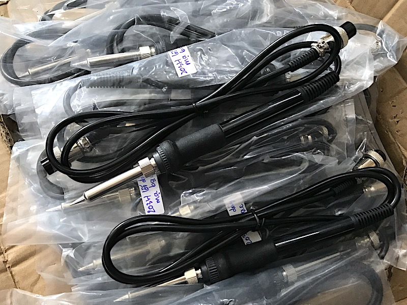 Tay hàn 203H lõi dây mạ bạc 90W lắp cho trạm hàn QUICK(đầu cái)
