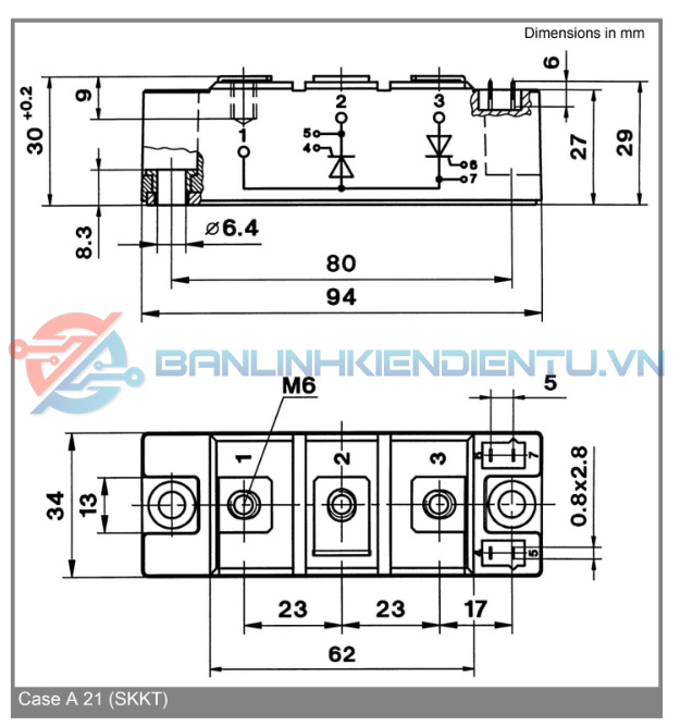 Kích thước SKKT162_16E mm