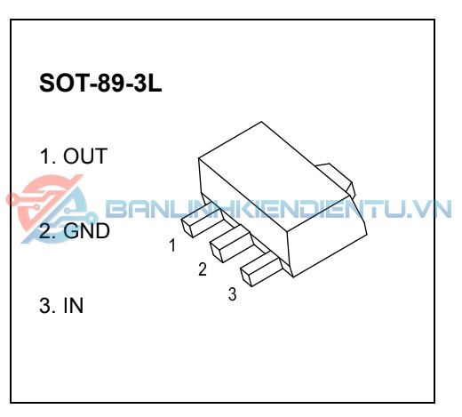 Sơ đồ chân CJ78L09