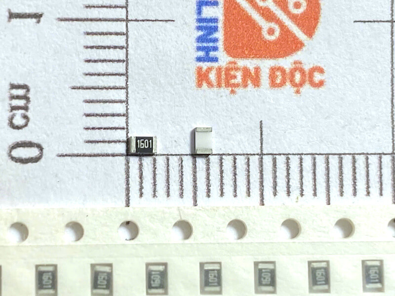 Điện trở dán 0805 1.6K