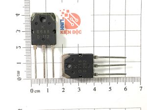 Cặp Sò D718(2SD718-NPN) và B688(2SB688-PNP) 120V/8A/80W TO-3P(I) mới