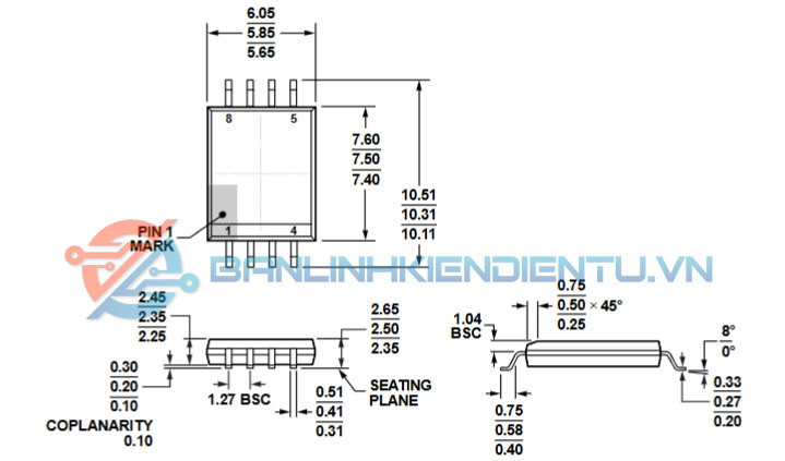 kích thước TLP7830
